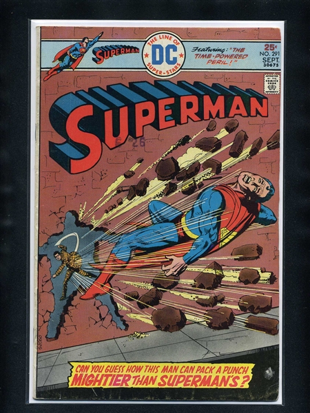 Superman #291 G/VG 1975 DC Comic Book
